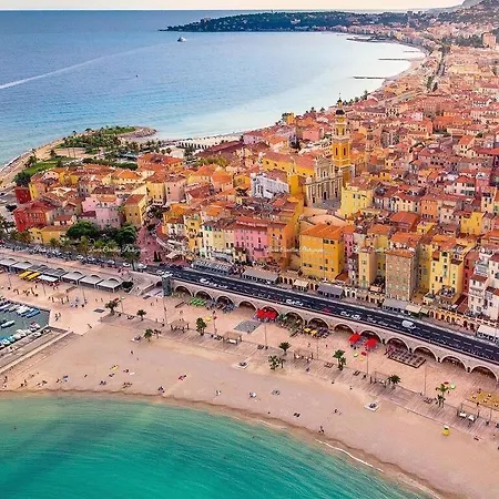 Monaco # - 4 Persons - Hypercenter - Private Parking - Clim - Full Renovated - Fast Wifi * مينتون